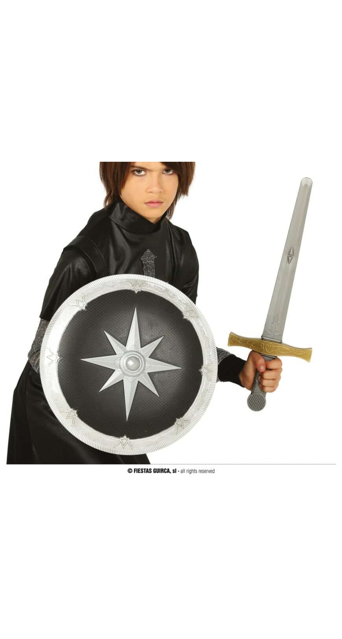 Medieval Shield 35cm & Sword 50cm