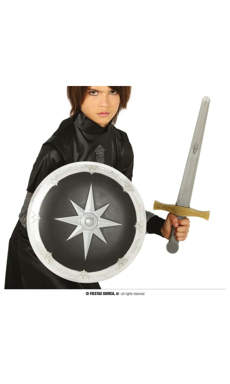 Medieval Shield 35cm & Sword 50cm