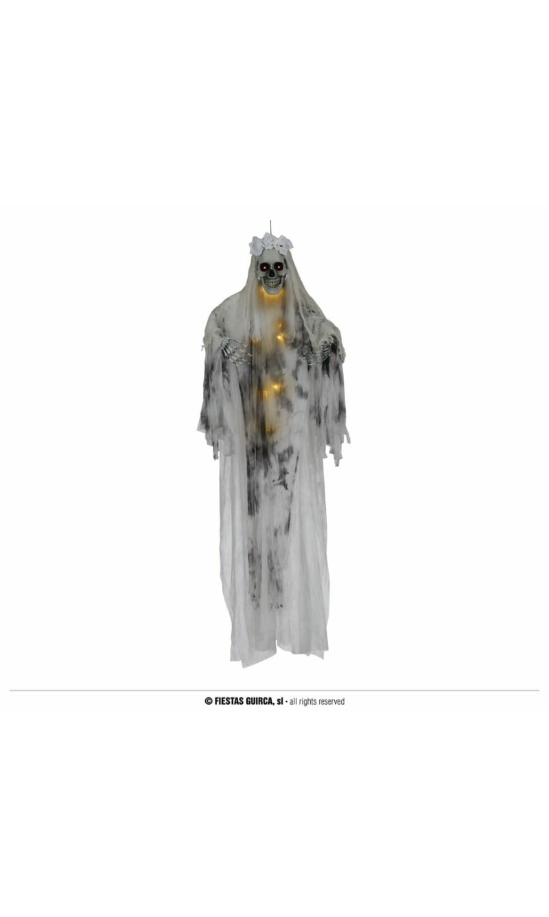 Hanging Bride With Light 180cm