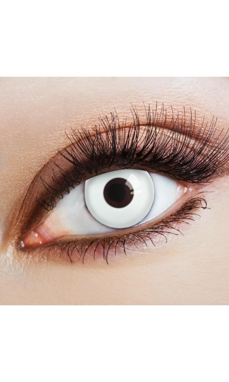 Contact Lenses White Spotlight (1 Pair) - 12 Month Use