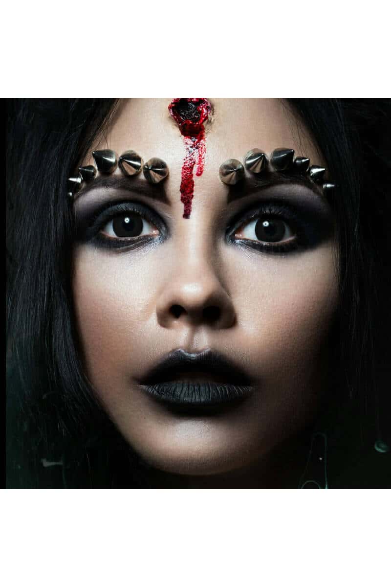 Contact Lenses The Dark Eye (1 Pair) - 12 Month Use