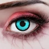 Contact Lenses Blue Vampire (1 Pair) - 12 Month Use