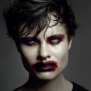 Contact Lenses Blue Vampire (1 Pair) - 12 Month Use