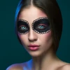 Contact Lenses Blue Vampire (1 Pair) - 12 Month Use