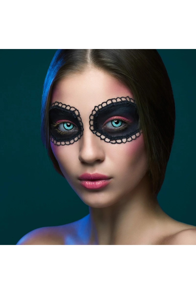 Contact Lenses Blue Vampire (1 Pair) - 12 Month Use
