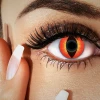 Contact Lenses Cat In Fire (1 Pair) - 12 Month Use