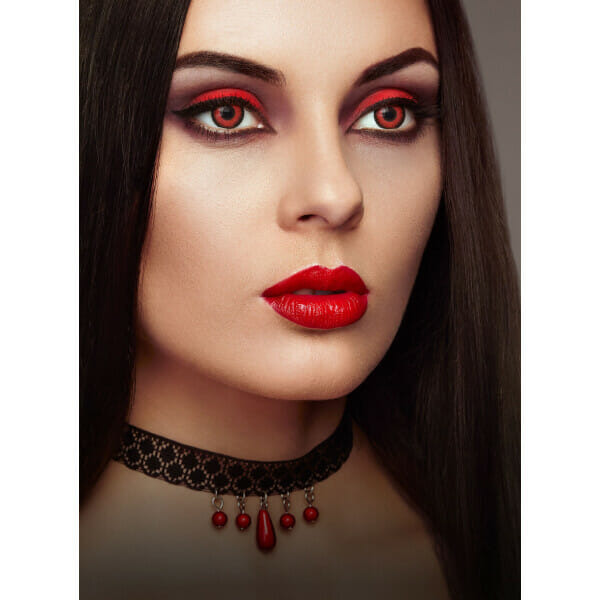 Contact Lenses Red Nights (1 Pair) - 12 Month Use