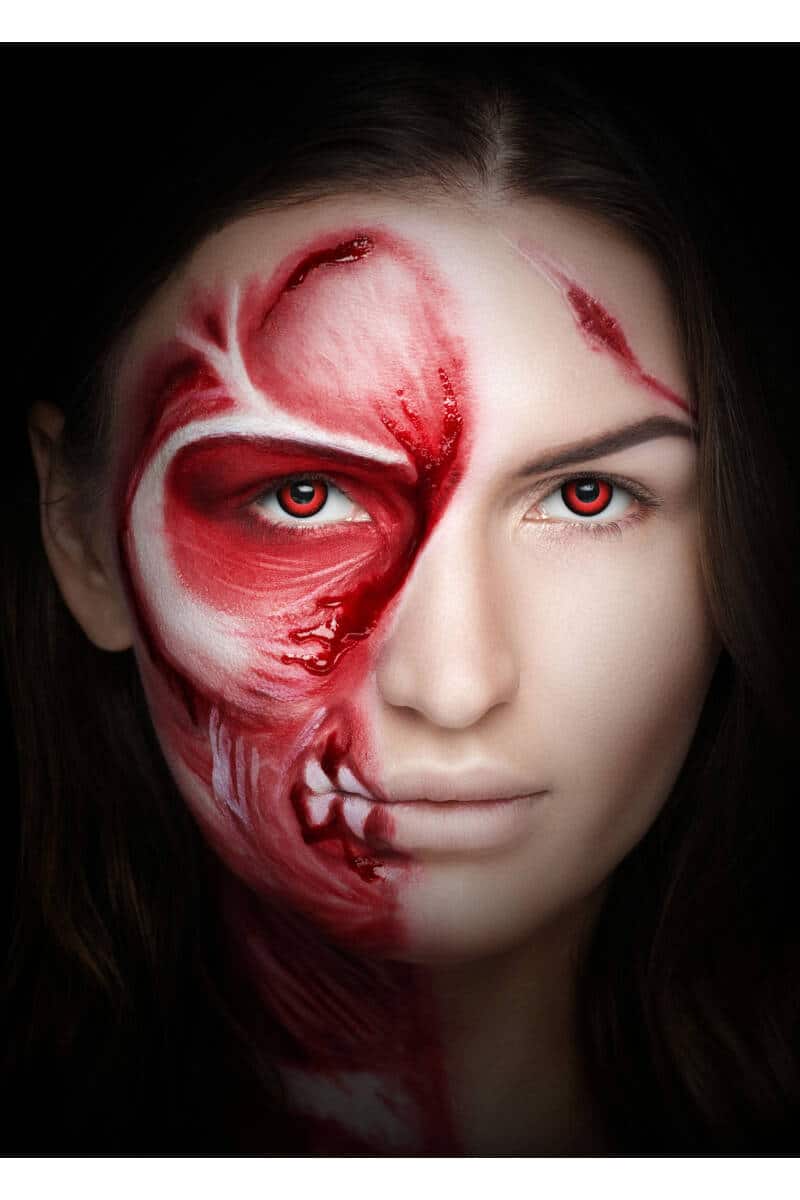 Contact Lenses Red Nights (1 Pair) - 12 Month Use