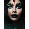 Contact Lenses Green Blood Fiber (1 Pair) - 12 Month Use