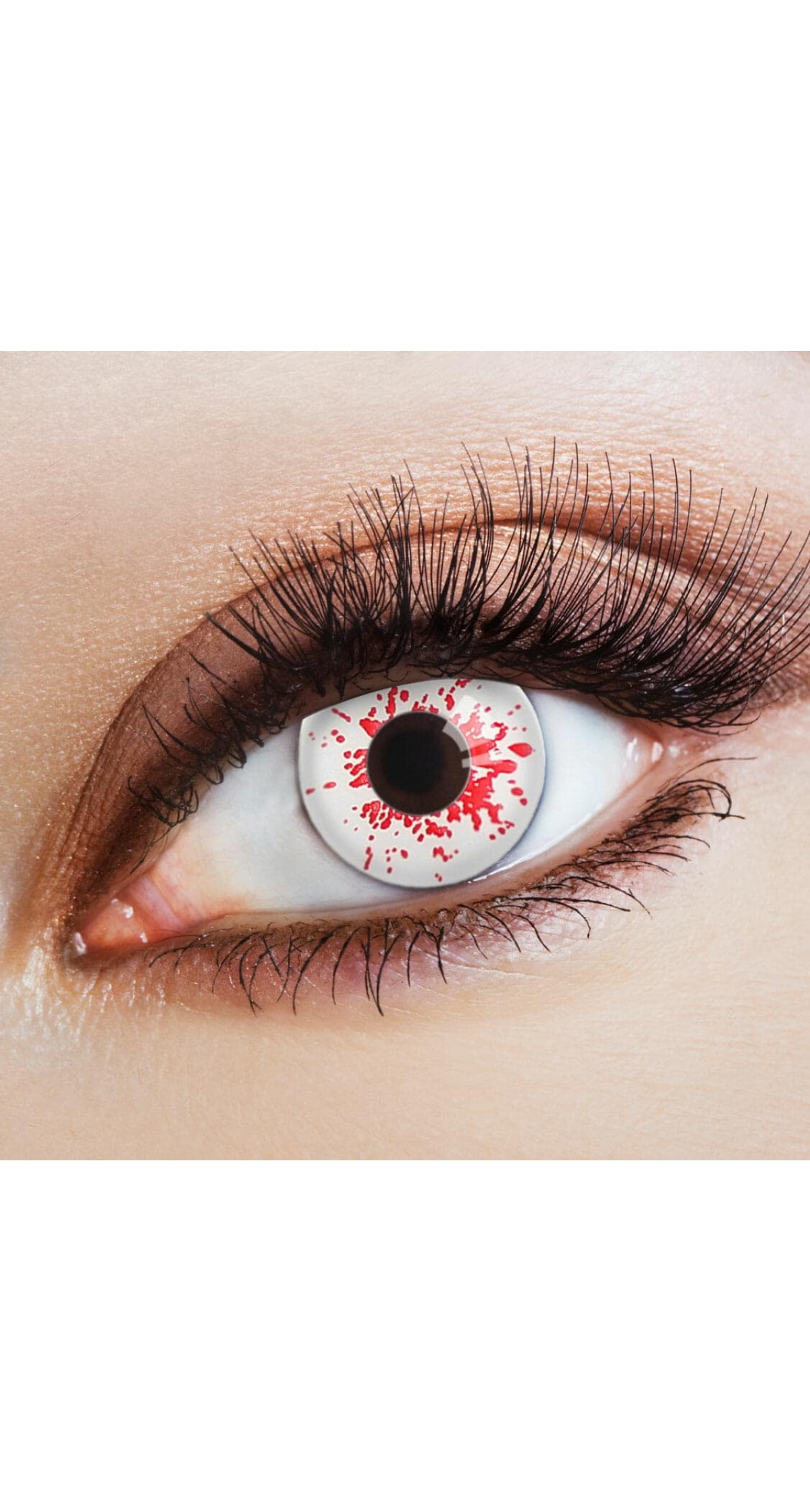 Contact Lenses Blood Splash (1 Pair) - 12 Month Use