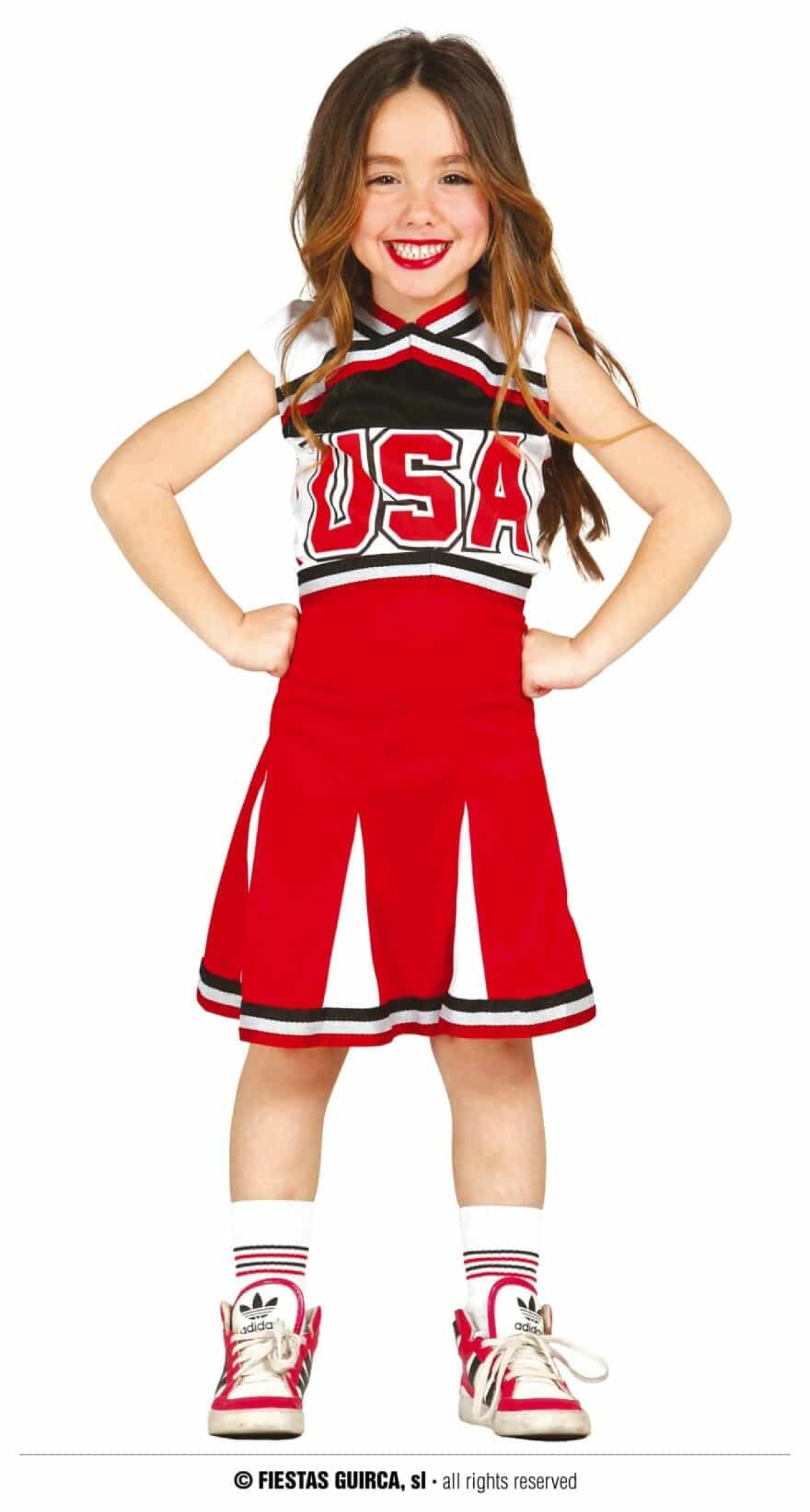 Cheerleader Fancy Dress Costume - Age 3 to 4 Years