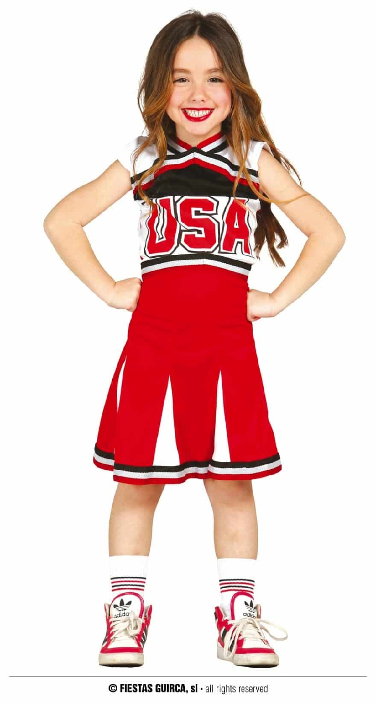 Cheerleader Fancy Dress Costume - Age 10 to 12 Years