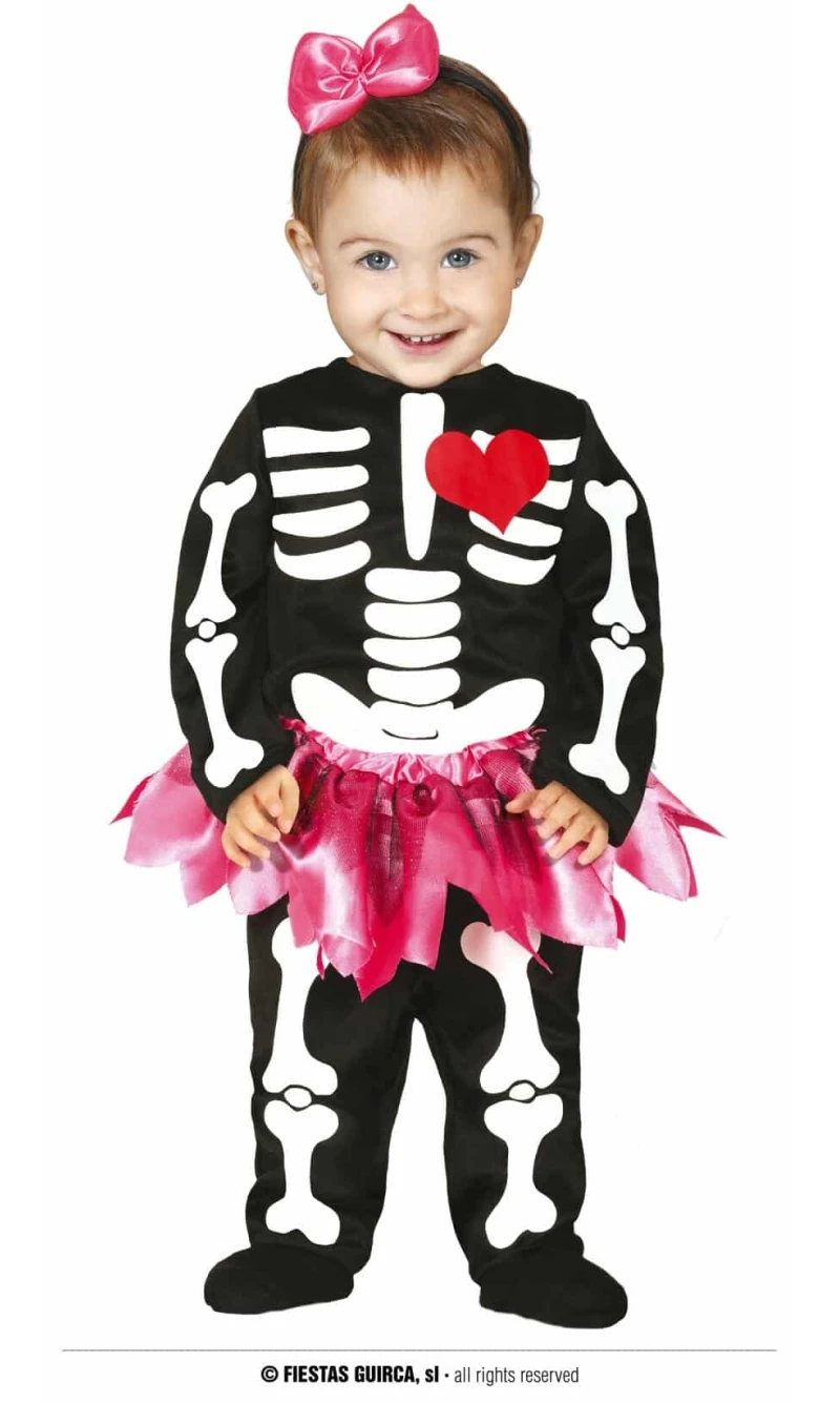 Baby Pink Tutu Skeleton - Age 18 to 24 Months