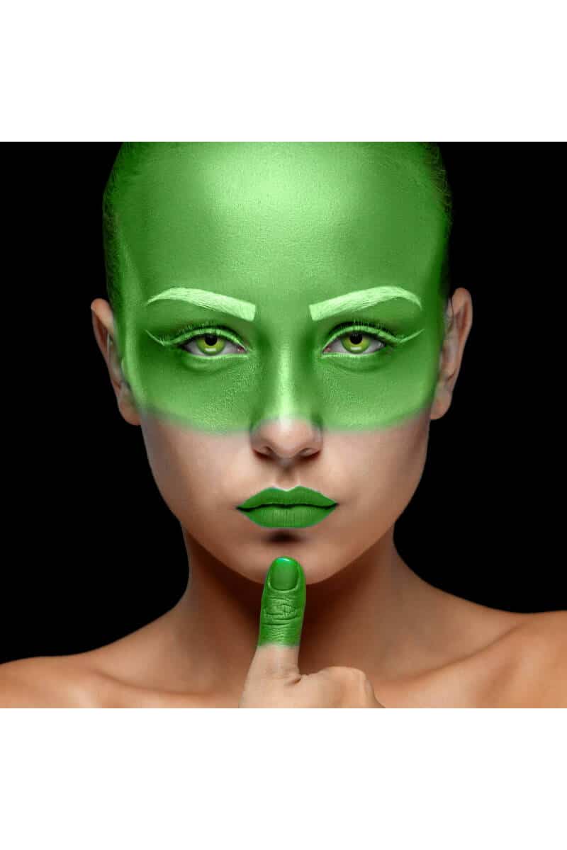 Contact Lenses Magic Green (1 Pair) - 1 Day Use