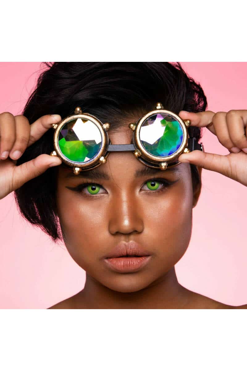 Contact Lenses Magic Green (1 Pair) - 1 Day Use