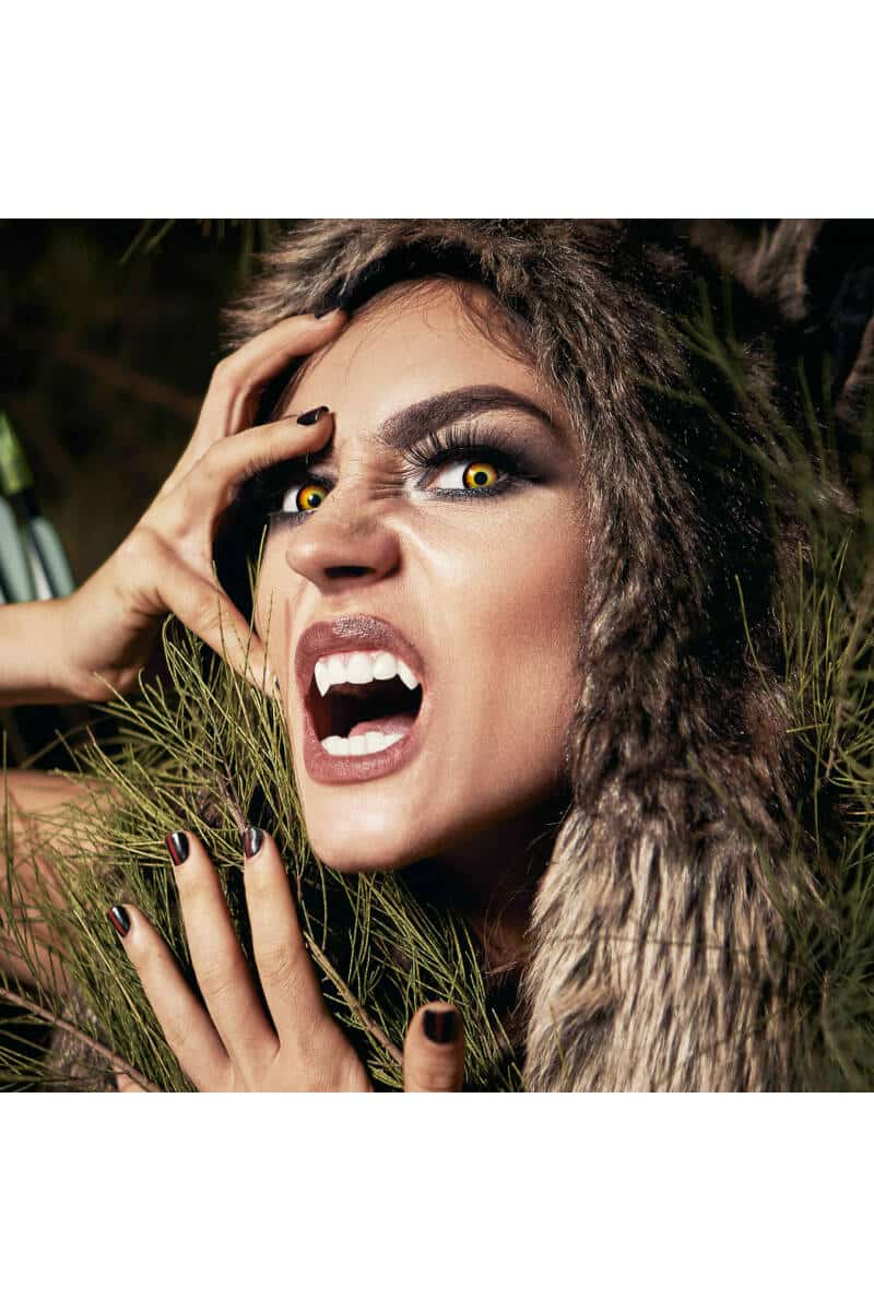 Contact Lenses Wolf Eyes (1 Pair) - 1 Day Use