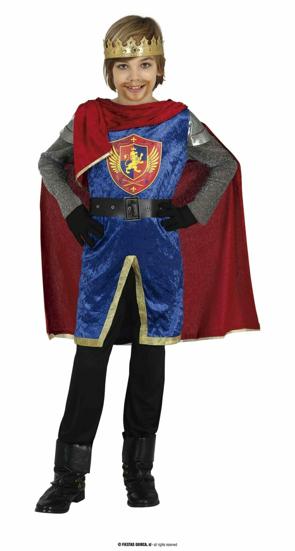 King Boy Costume - Age 10 to 12 Years