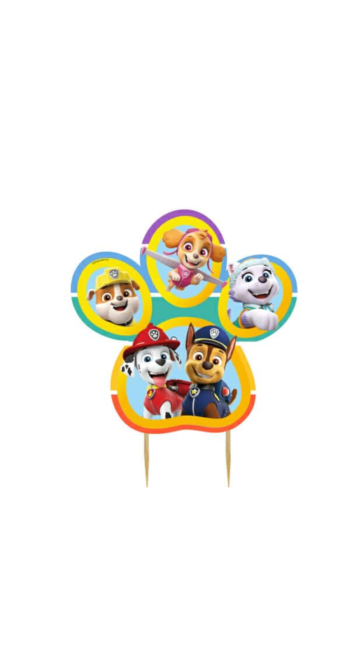 Paw Patrol Character Candle