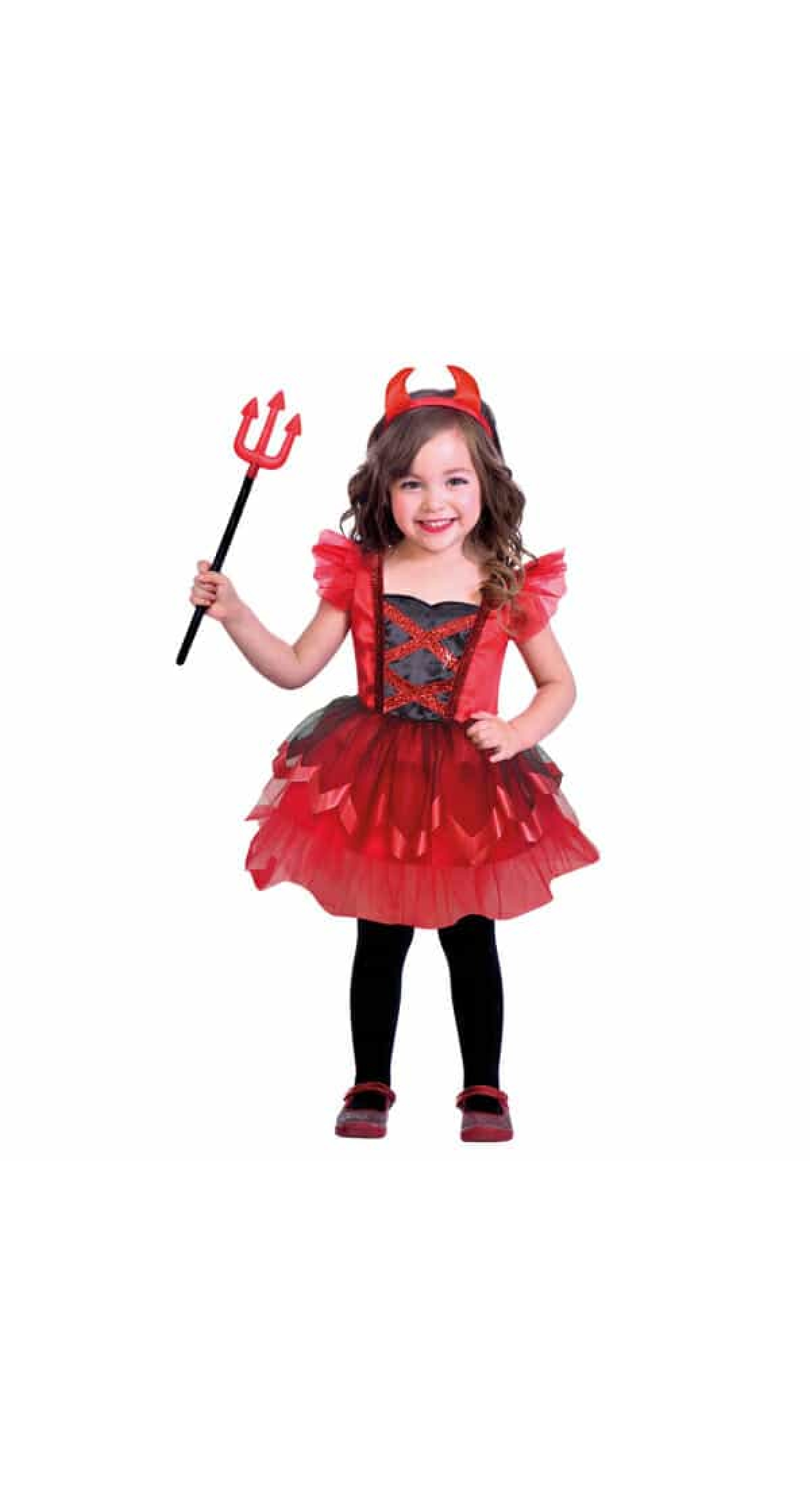 Halloween Costume Little Devil Girl - Age 3 to 4 Years