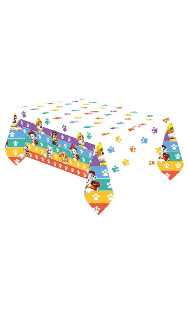 Paw Patrol Paper Tablecover  - 120 x 180cm