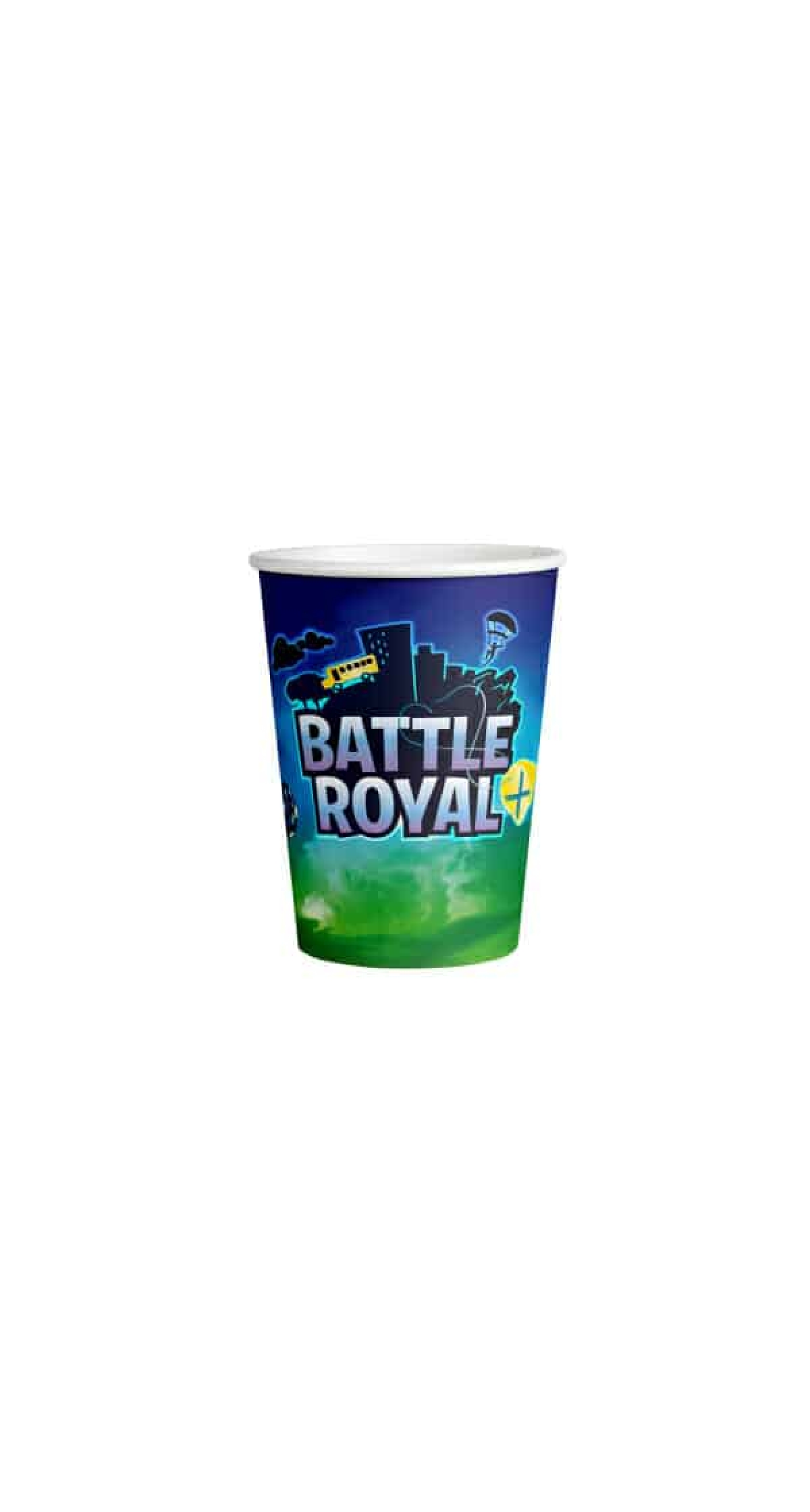 Fortnite Battle Royal Paper Cups 250ml - 8pk