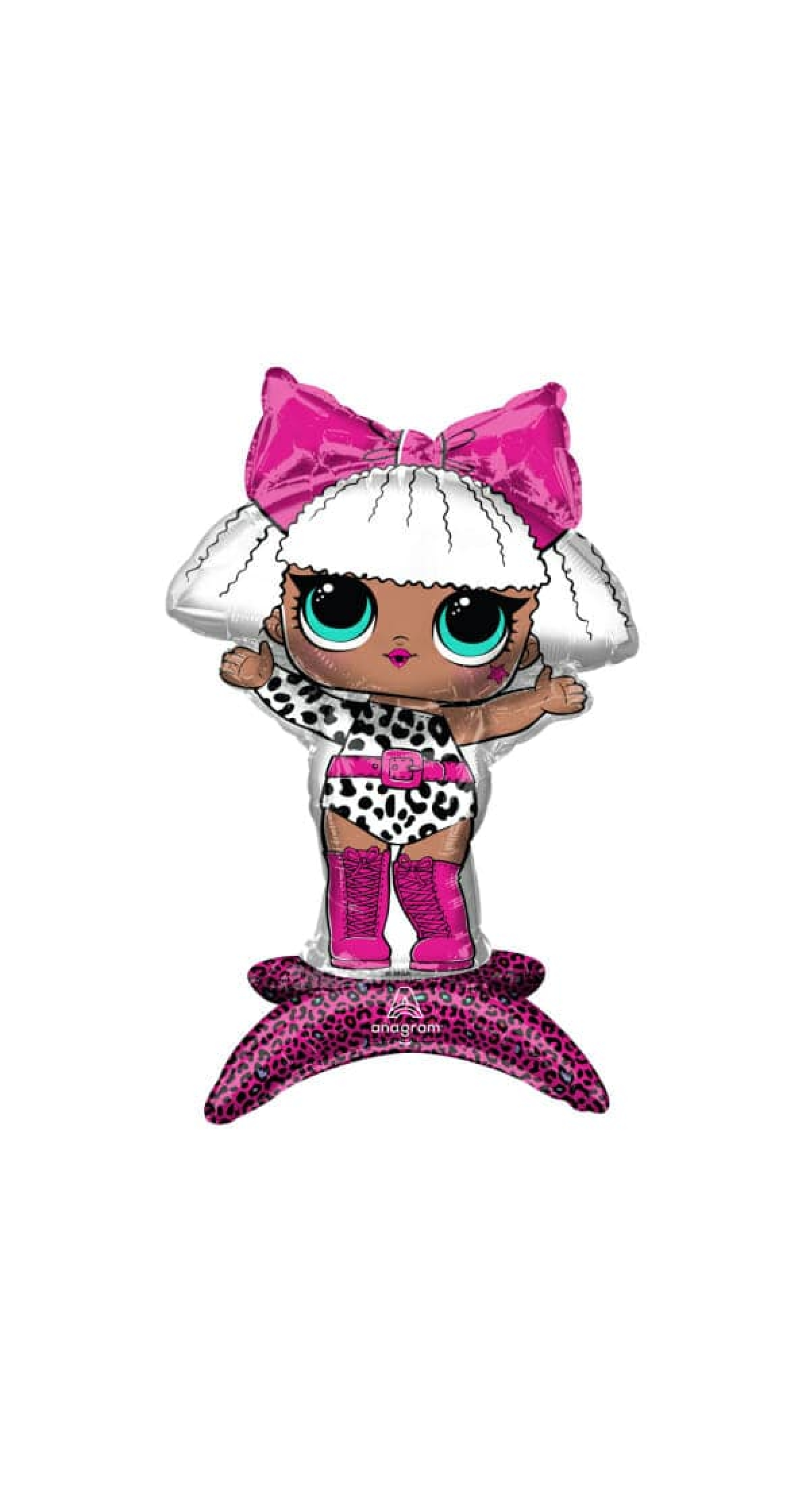 LOL Surprise Diva UltraShape Foil Balloon 40cm x 58cm - Air Fill Only