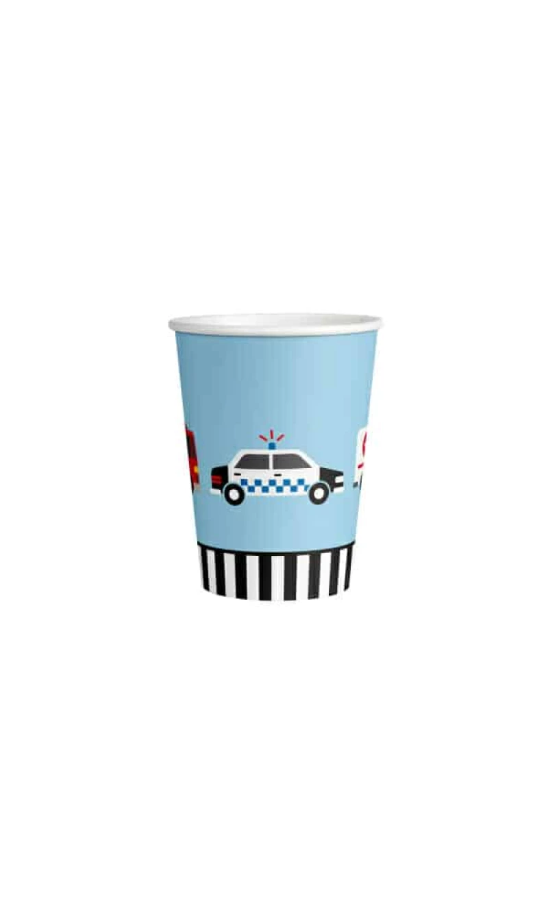 On the Road Paper Cups 250ml - 8pk