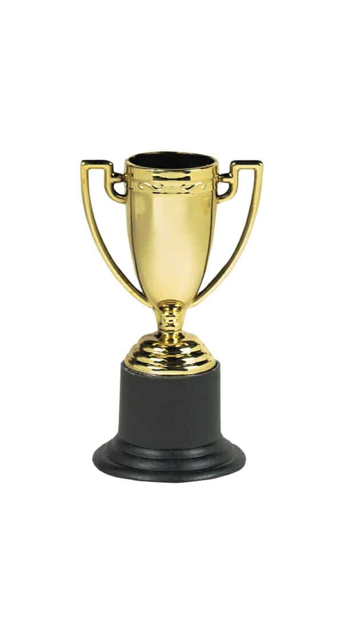 Trophy Cups Plastic 10cm - 6pk