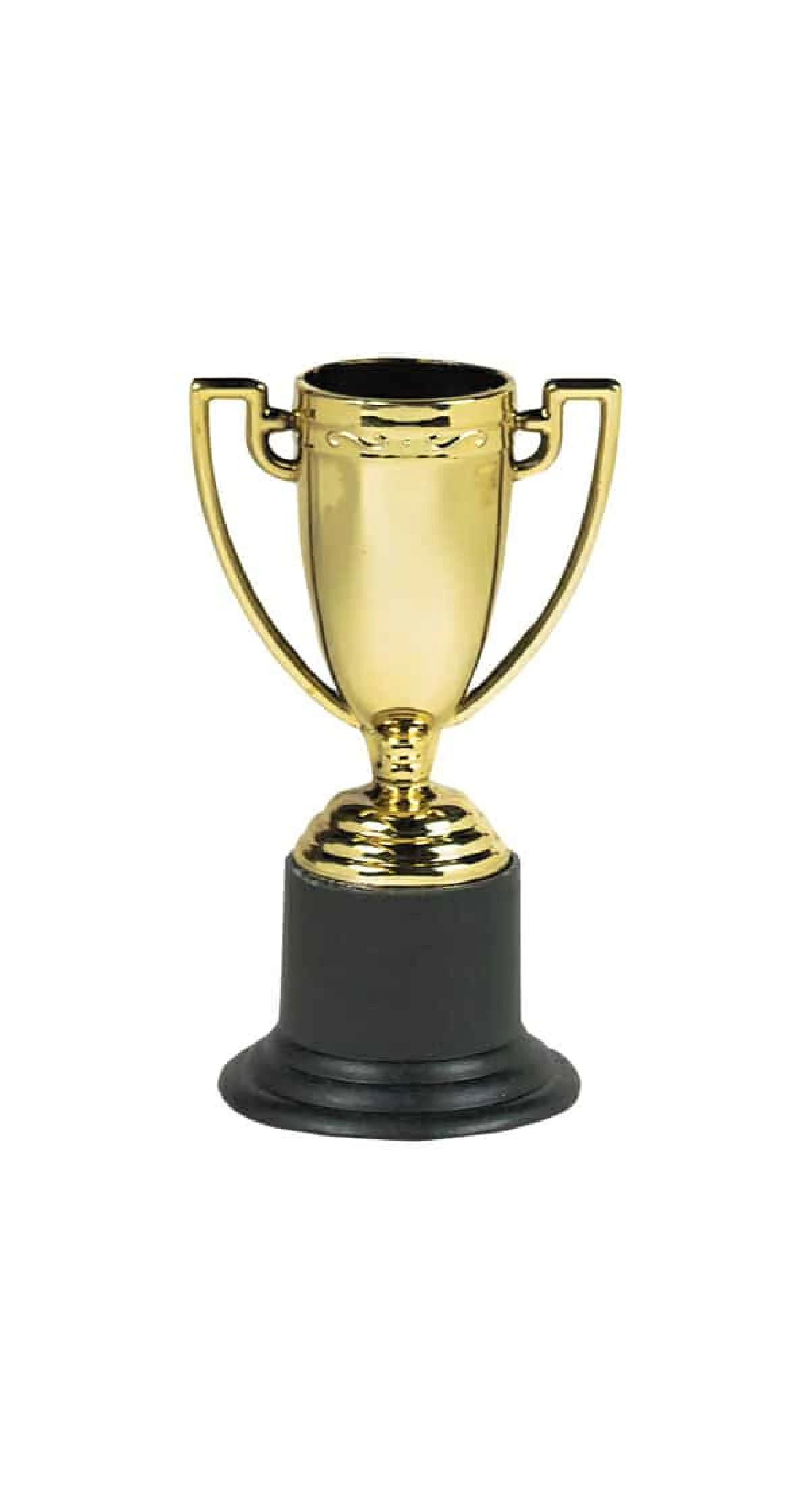 Trophy Cups Plastic 10cm - 6pk