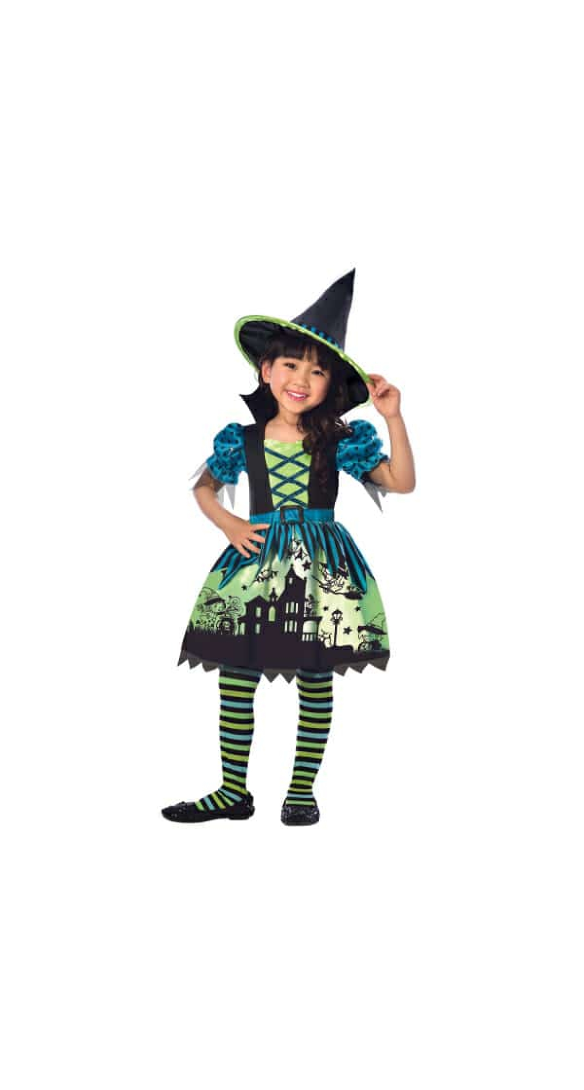 Halloween Costume Hocus Pocus Witch - Age 3 to 4 Years