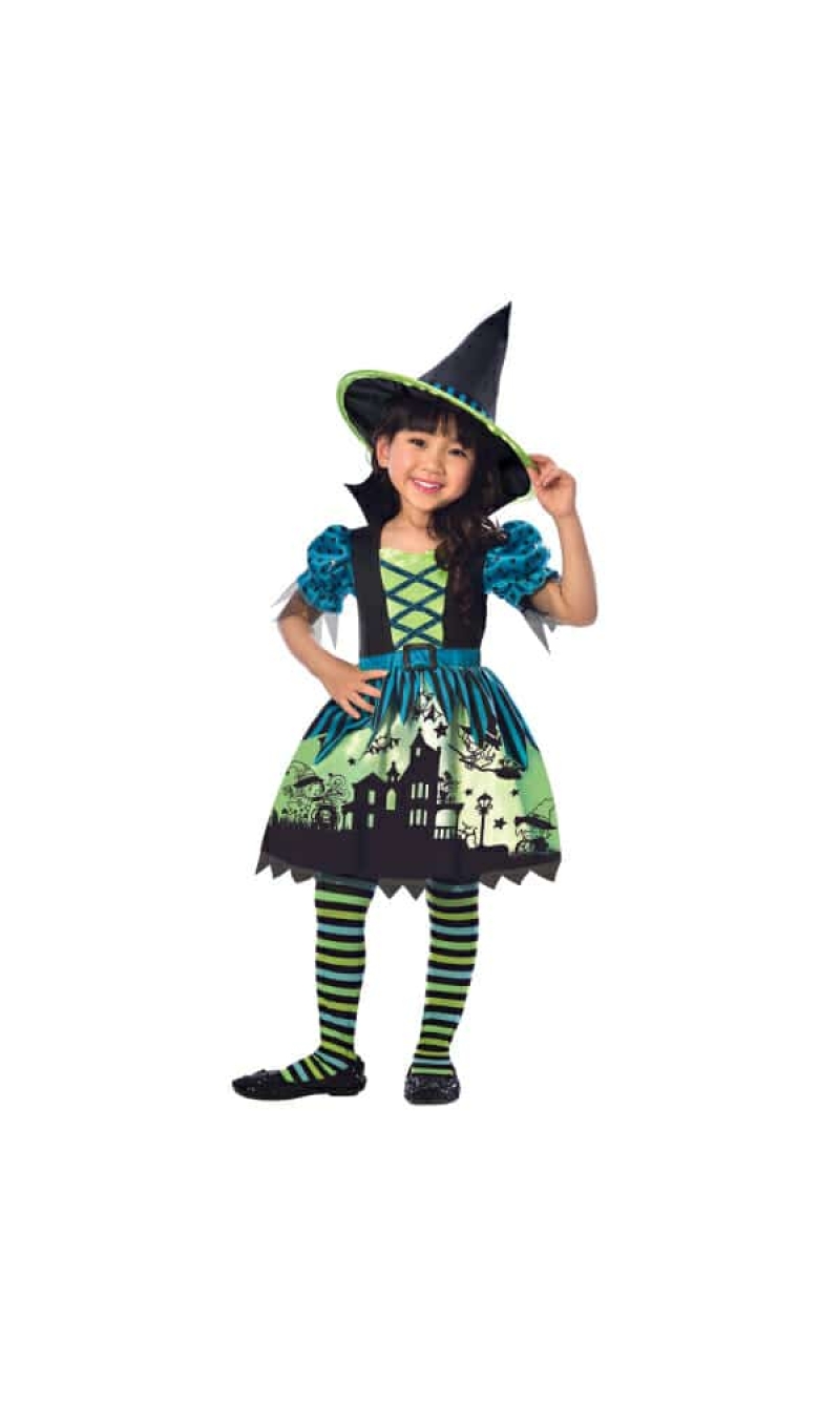 Halloween Costume Hocus Pocus Witch - Age 3 to 4 Years