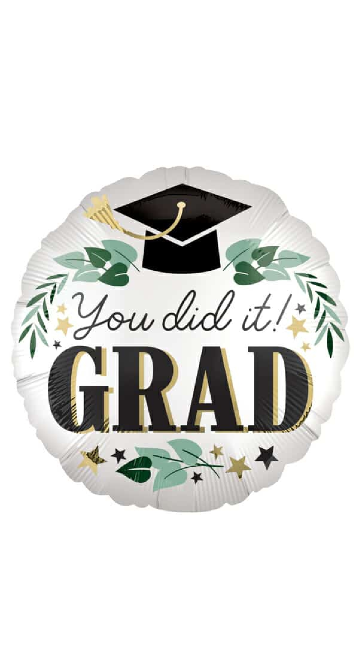Satin You Did It Ivy Grad Foil Balloon - 43cm