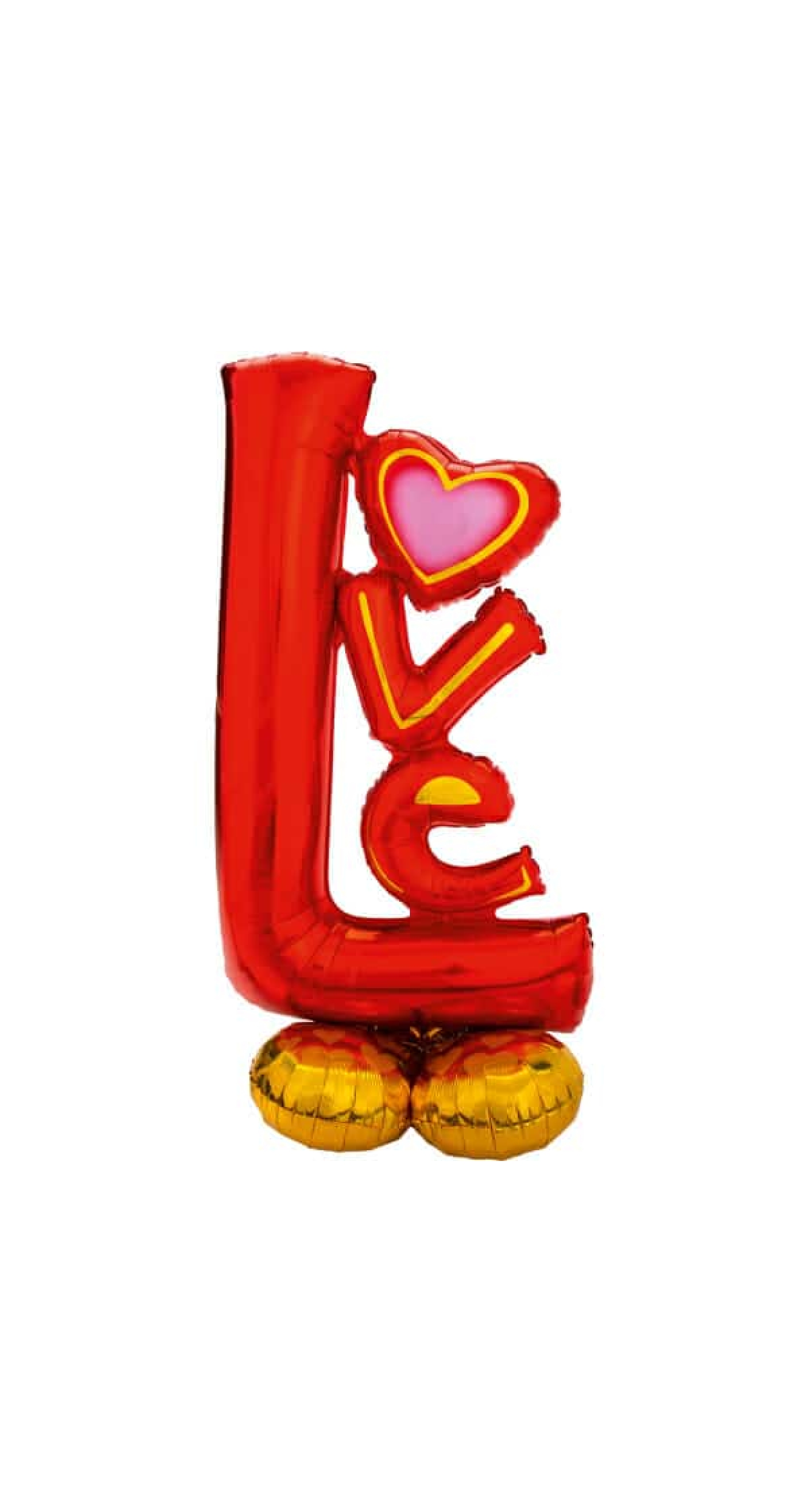 AirLoonz Love Foil Balloon (Air Fill Only) - 73 cm x 147 cm