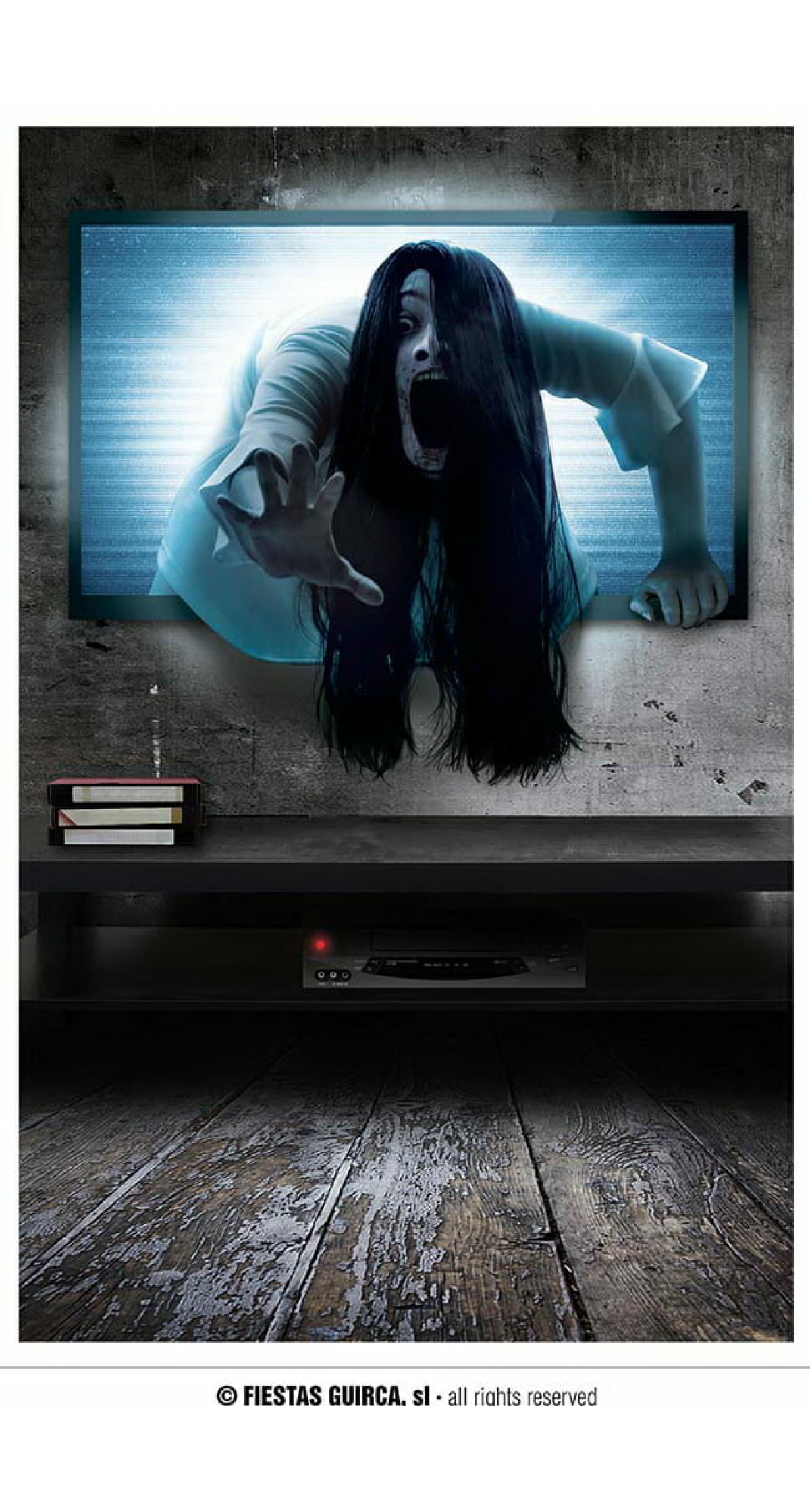 Adhesive Possessed Wall Decoration - 70x80cm