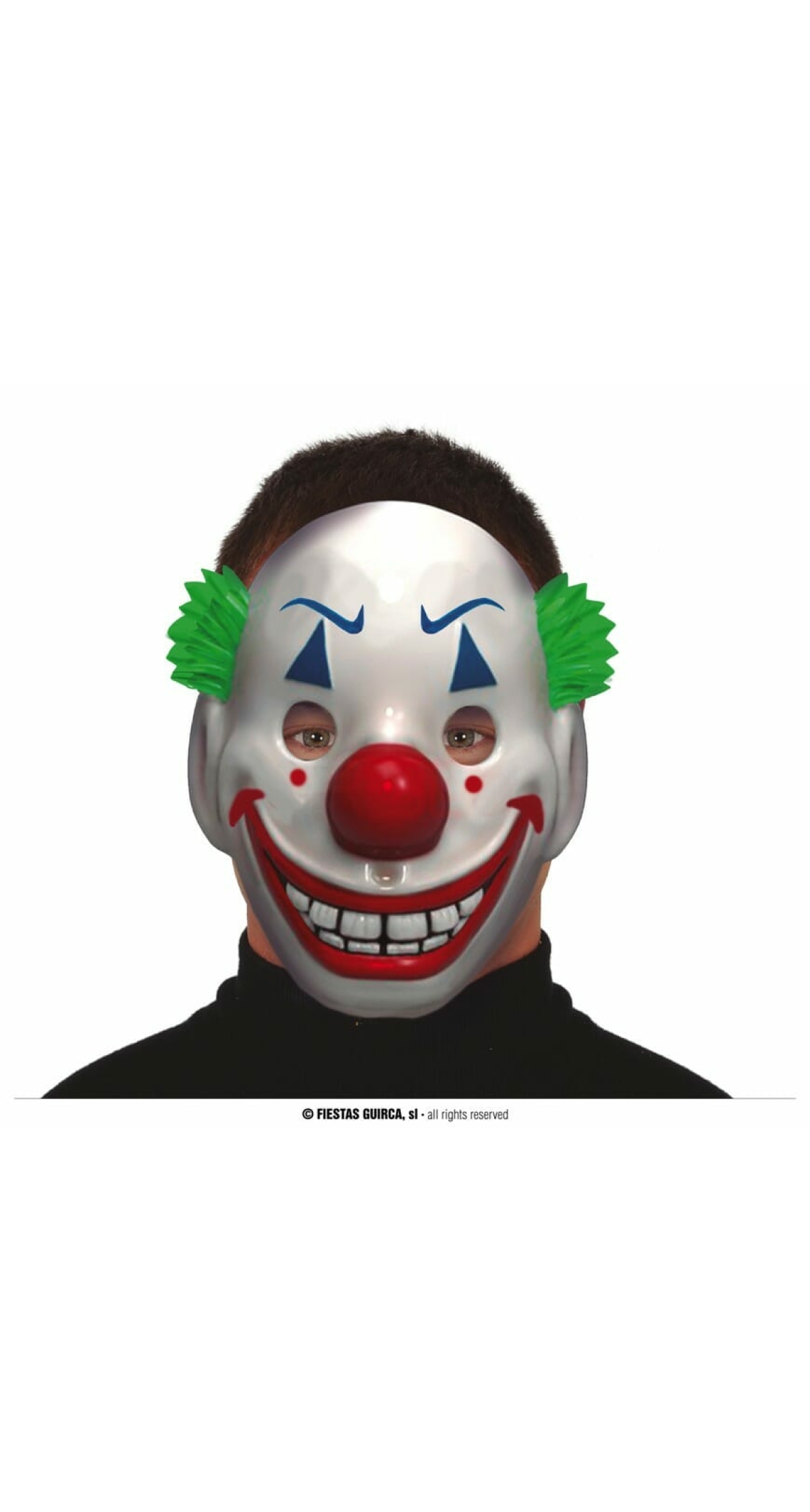 Smiling Clown Mask - Adult One Size