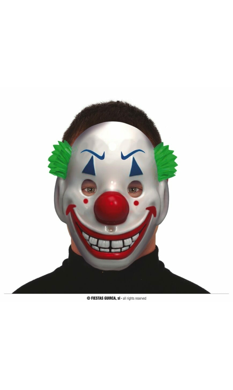 Smiling Clown Mask - Adult One Size