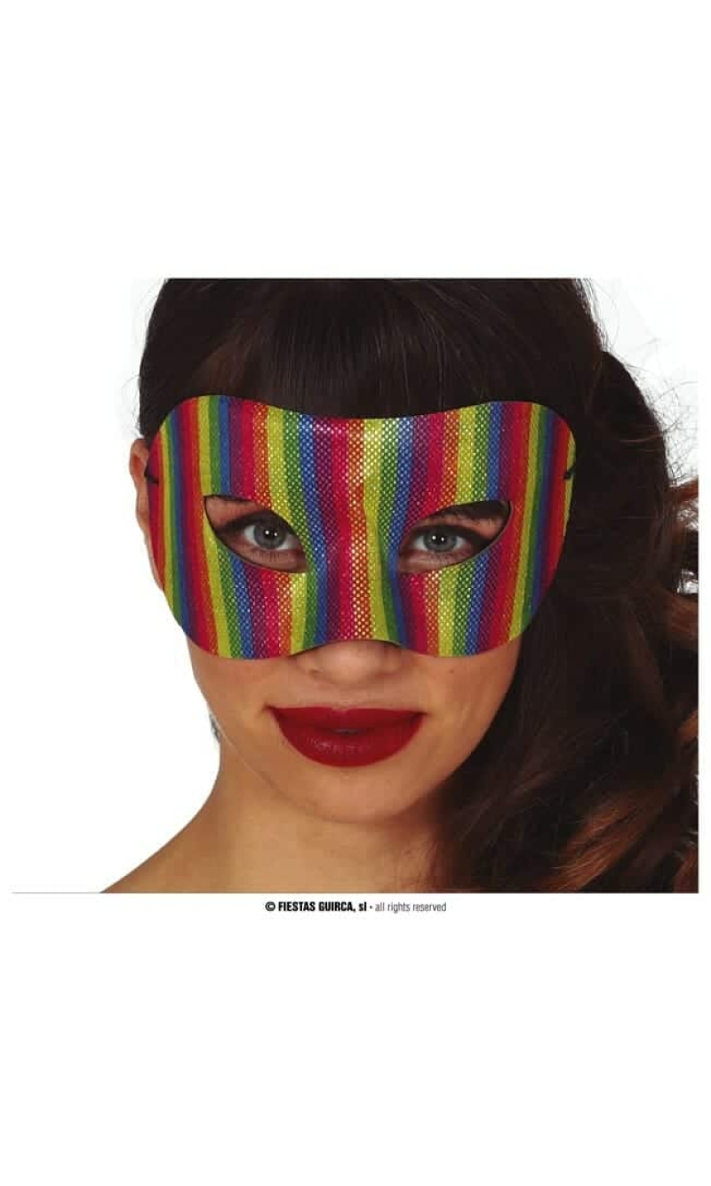 Multicolor Rainbow Mask