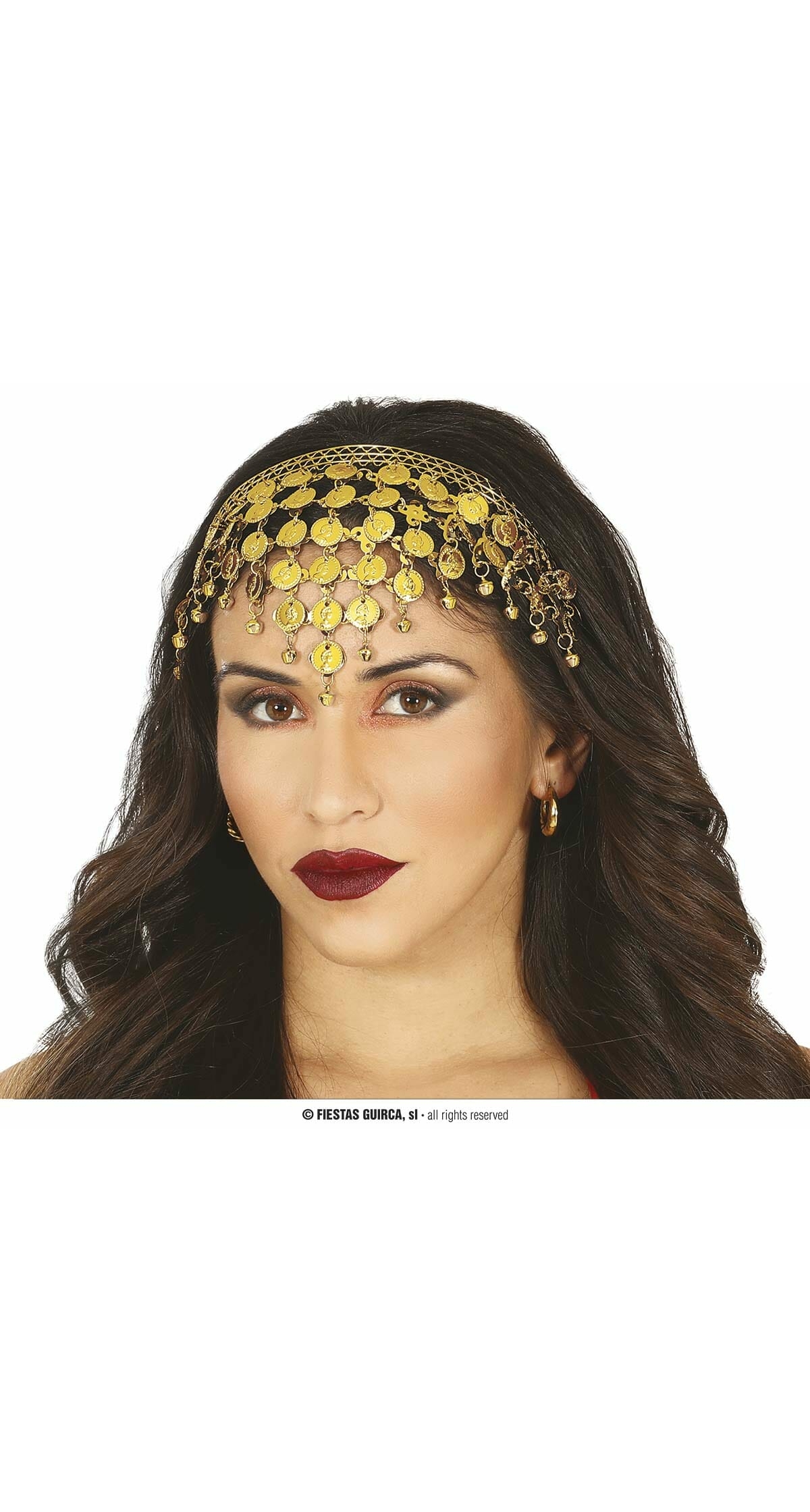 Metallic Gold Medals Headband