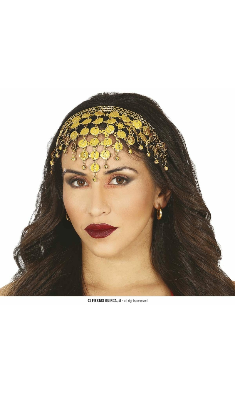 Metallic Gold Medals Headband