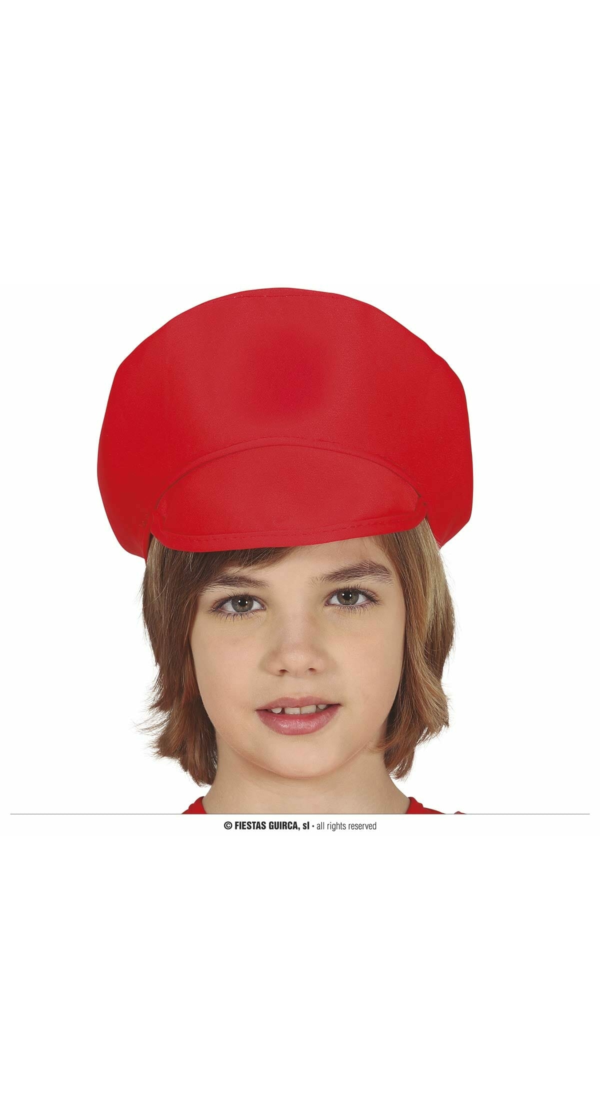 Super Mario Red Plumber Hat - Child One Size
