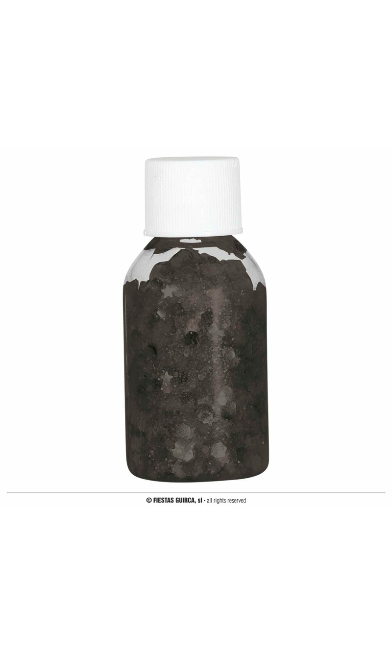 Pot Glitter Gel Black - 20g
