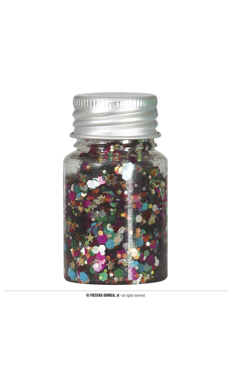 Pot Glitter Gel Multicolor - 20g