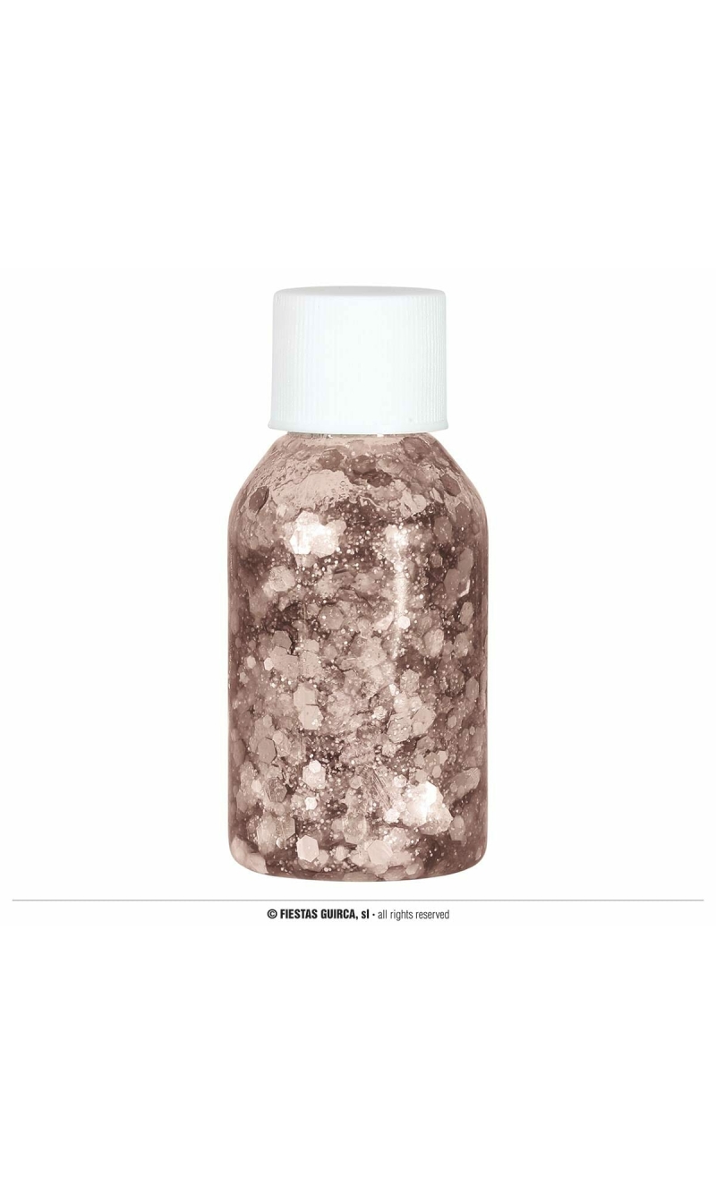 Pot Glitter Gel Rose Gold - 20g
