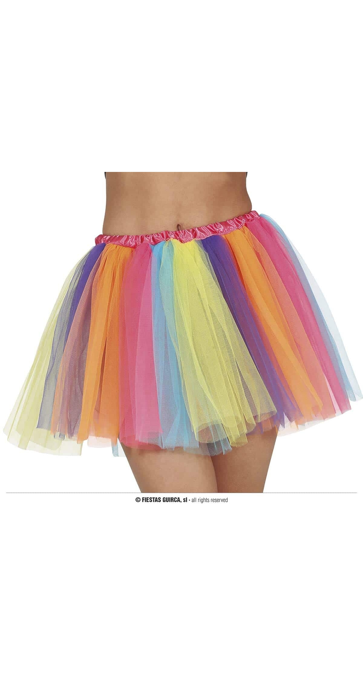 Multicolor Rainbow Tutu - Adult One Size
