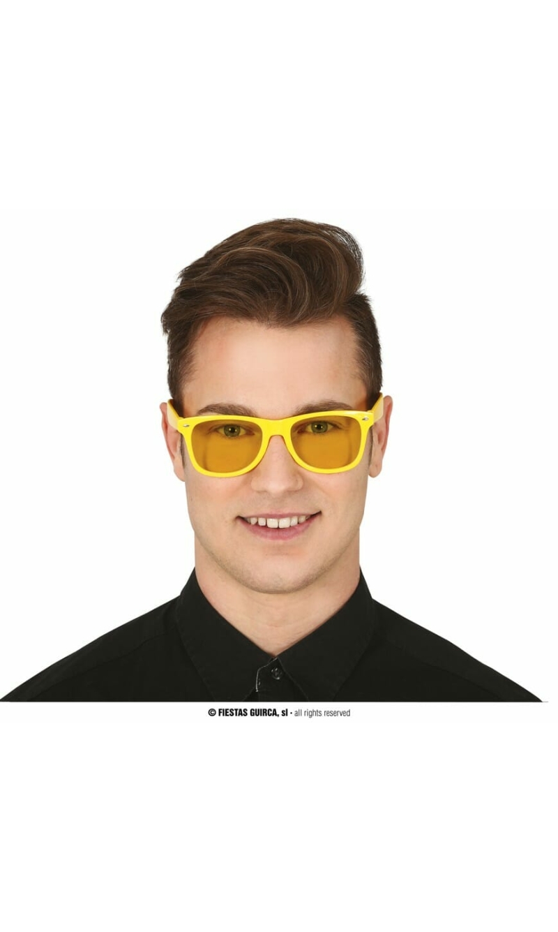 Yellow Glasses With Yellow Lenses