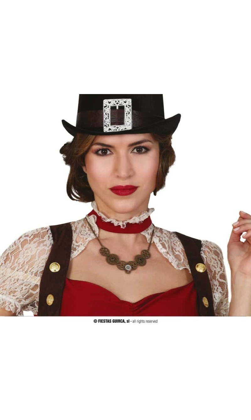 Steampunk Gear Necklace