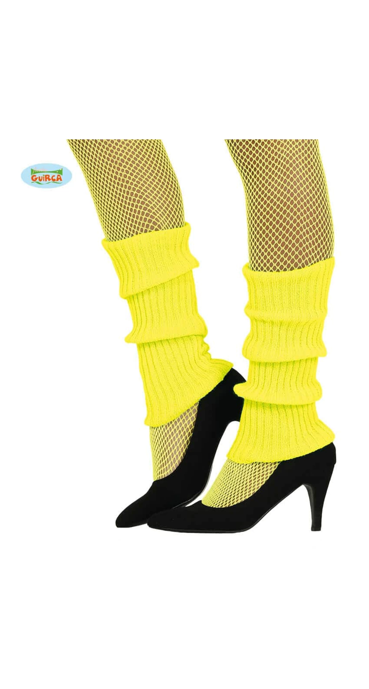 80's Yellow Leg Warmers - Adult One Size