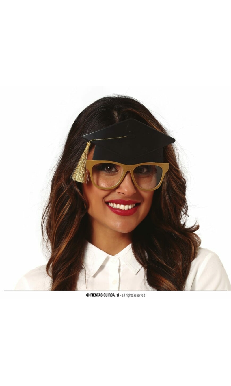 Graduation Cap Glasses