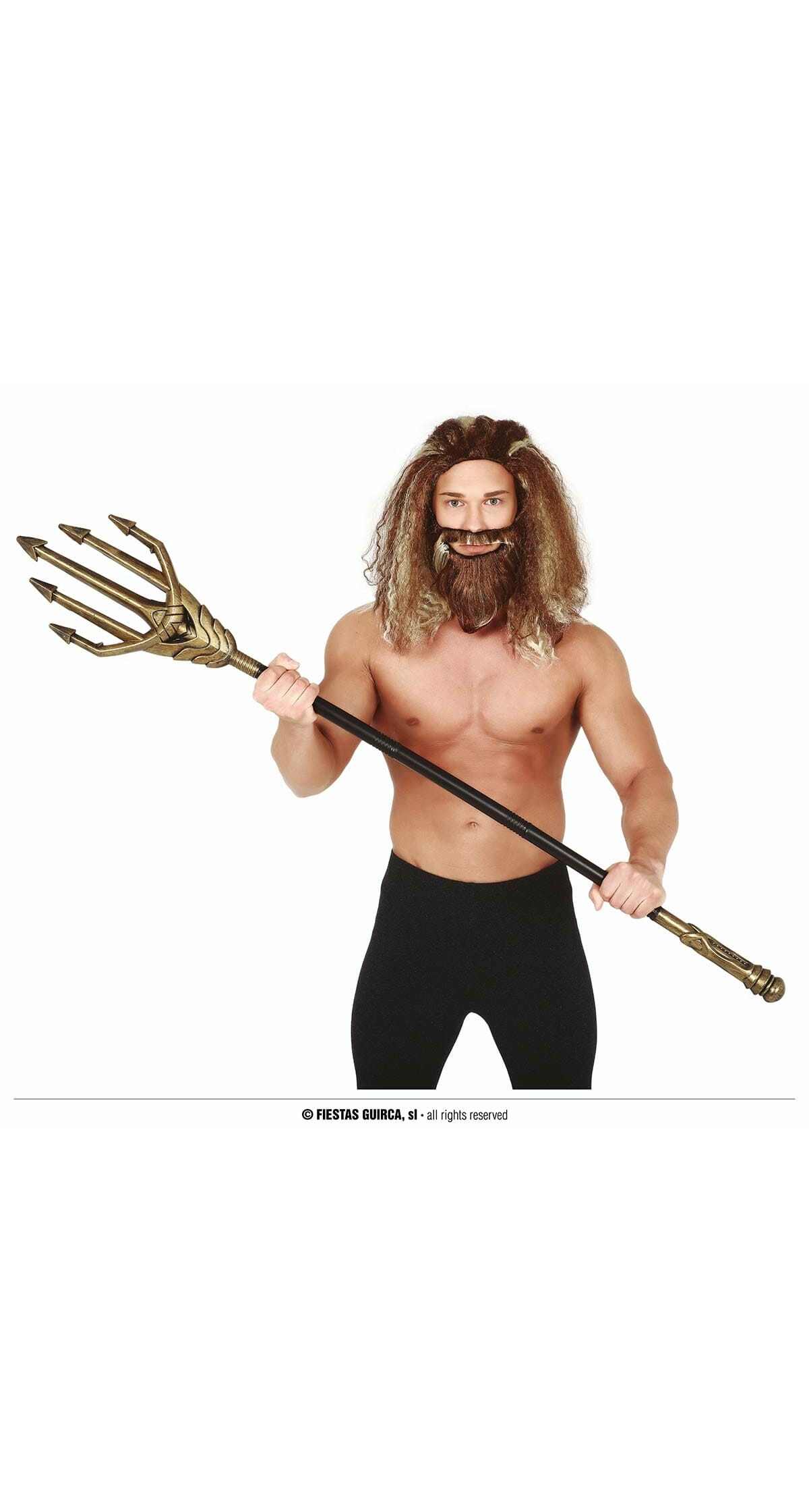 Gold Trident Aquaman God Of The Seas - 120cm