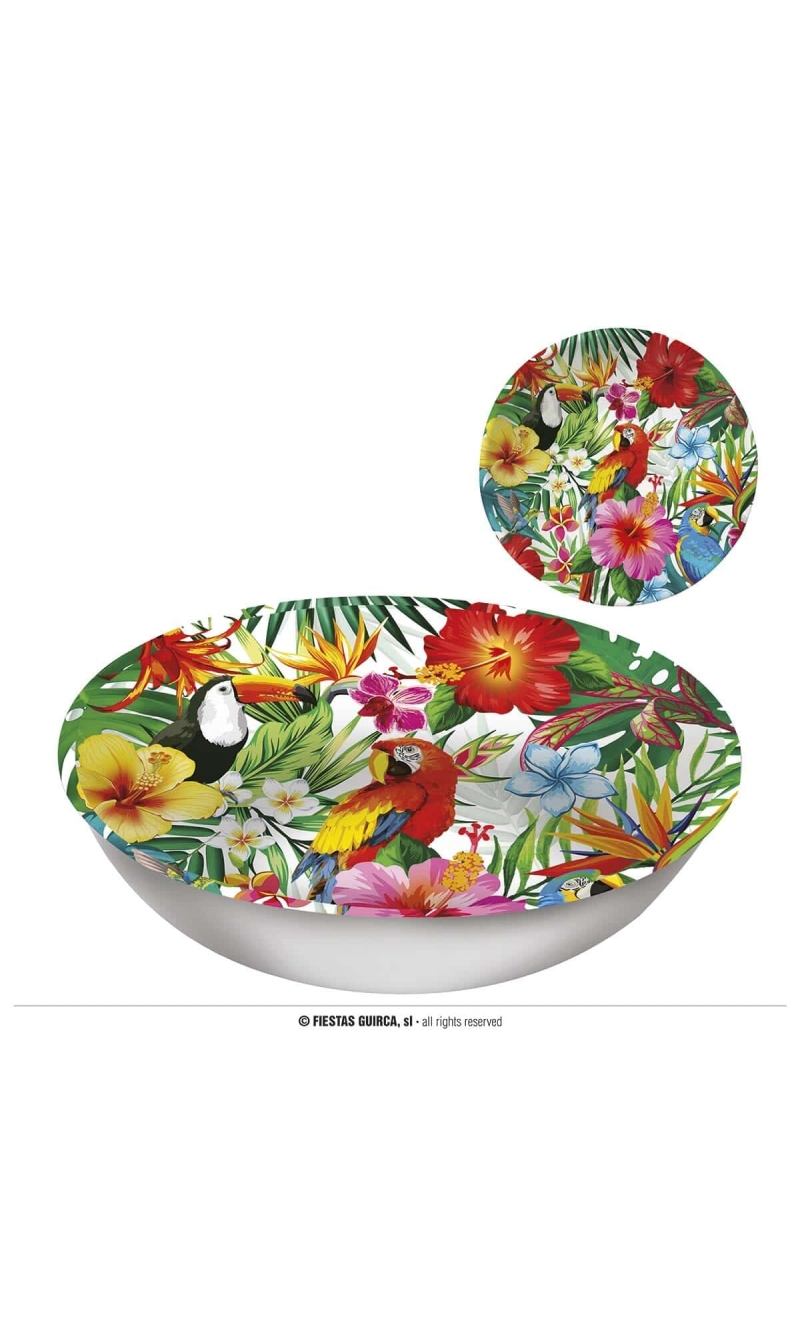 Hawaiian Plastic Bowl - 32cm 